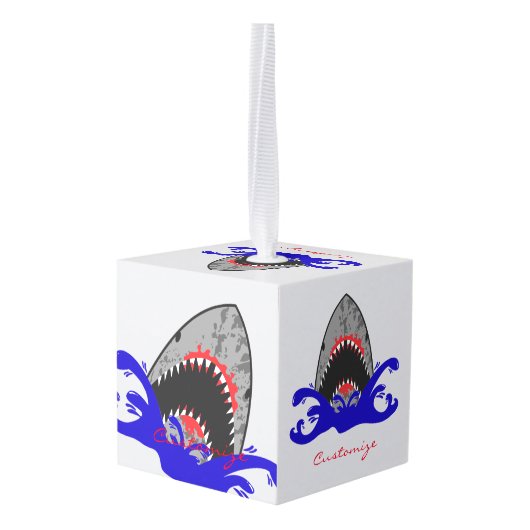 Bloody Shark Jaws Thunder_Cove Decoratie (Achter hoekig)