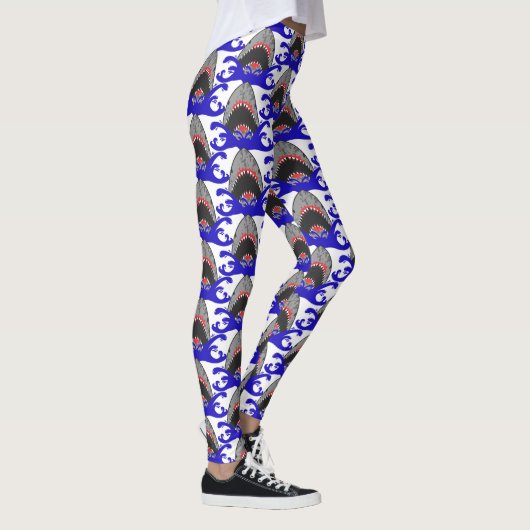 Bloody Shark Jaws Thunder_Cove Leggings (Rechts)
