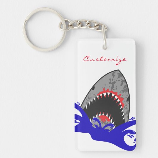 Bloody Shark Jaws Thunder_Cove Sleutelhanger (Voorkant)