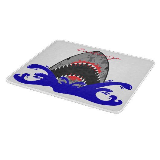 Bloody Shark Jaws Thunder_Cove Snijplank (Hoek)