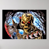 Bloody Skeleton Poster (Voorkant)
