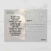 Bloody Skull Halloween Party Invitation Postcard Briefkaart (Achterkant)