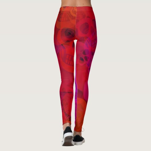 Bloody Skulls Leggings (Achterkant)