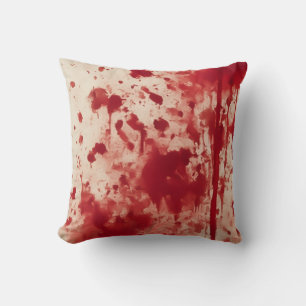 Bloody Spatter Halloween Sierkussen