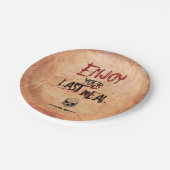 Bloody spooky crepy Geniet van je laatste Bord (Gekanteld)