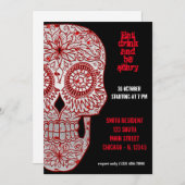 Bloody Sugar Skull Kaart (Voorkant / Achterkant)