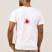 Bloody T-shirt White (Achterkant)