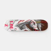 Bloody unicorn- LOLZ BOARD Persoonlijk Skateboard (Horizontaal)