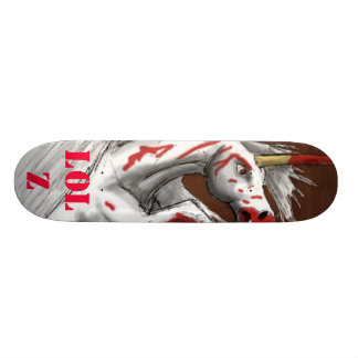 Bloody unicorn- LOLZ BOARD Persoonlijk Skateboard