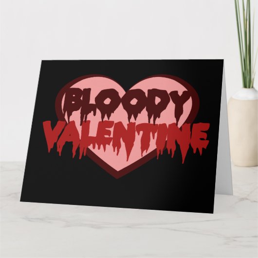 Bloody Valentijn Kaart (Voorkant)