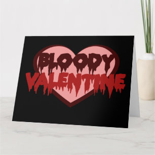 Bloody Valentijnsdag Kaart