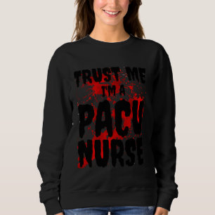Bloody vertrouwt me dat ik een Pacu Zuster Scary H Trui