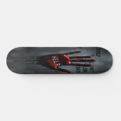 Bloody Warning Edition 2 Persoonlijk Skateboard (Horizontaal)