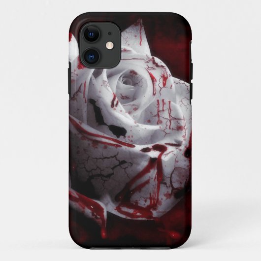 Bloody White Rose Case-Mate iPhone Case (Achterkant)