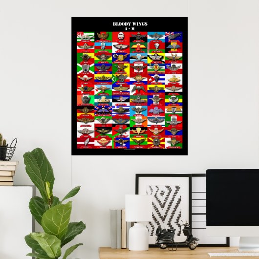 Bloody Wings 1 (engl. Poster (Thuiskantoor)