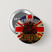 Bloody Zombie Army Button (Voorkant /achterkant)