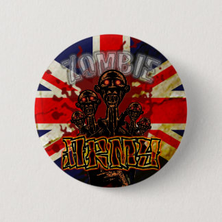 Bloody Zombie Army Button