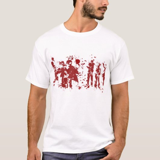 Bloody Zombies 2 T-shirt (Voorkant)