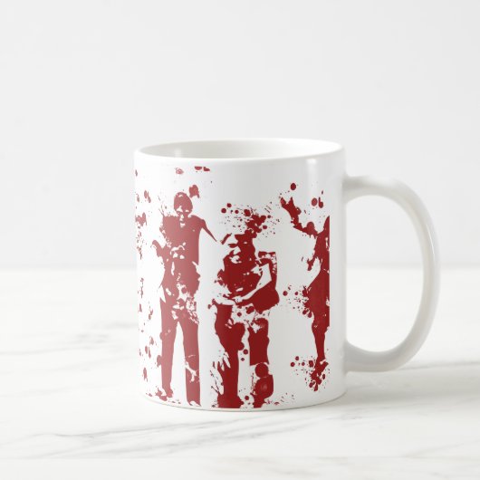 Bloody Zombies Koffiemok (Rechts)