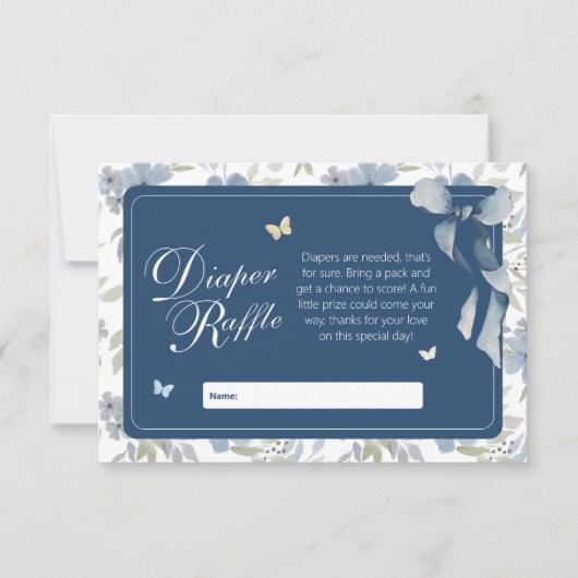 Bloom and Grow Luier verloting Kaart (Voorkant)