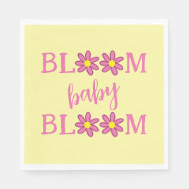 Bloom Baby Bloom Baby shower Papier Napkins Servet