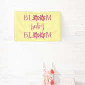 Bloom Baby Bloom Baby shower Spandoek (Insitu)