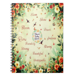 Bloom Baby Bloom - Floral Notebook Notitieboek
