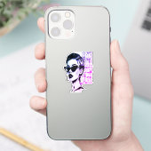 Bloom Baby Bloom – Monochroom Sterkte Editie  Sticker (Telefoon)