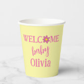 Bloom Baby Bloom Persoonlijke papierkoppen Papieren Bekers (Voorkant)