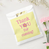 Bloom Baby Bloom Shower Bedankzakje (Gezegeld)