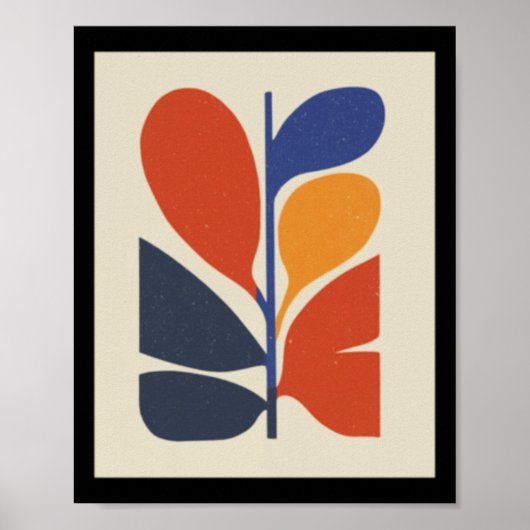 Bloom Balance Sticker Poster (Voorkant)