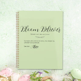 Bloom Believer Lime Cream Persoonlijke Planner