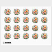 Bloom & Bloei Bloemen Bloemen Sticker (Vel)
