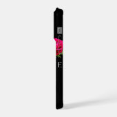 Bloom Bloem Heet Roze Rozen Elegante Esthetiek iPhone Hoesje (Linkerkant)