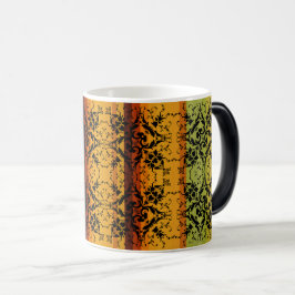 Bloom: Bloemsilhouet Patroon Magische Mok