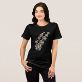 Bloom & Blossom – Positieve Citaat Daisy T-Shirt   (Voorkant volledig)