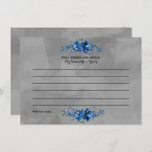 Bloom & Blossom: Uw Bloemengids voor advies Informatiekaartje (Voorkant / Achterkant)