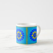 Bloom Blue Espresso Kop (Voorkant rechts)