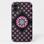 Bloom Blush Diagonal Patchwork Case-Mate iPhone Case (Achterkant)