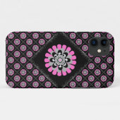 Bloom Blush Diagonal Patchwork Case-Mate iPhone Case (Achterkant (horizontaal))