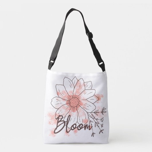 Bloom Boho Crossbody Tas (Achterkant)
