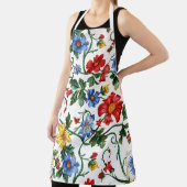 Bloom Boldly – Floral Apron Schort (Insitu)