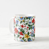 Bloom Boldly – Floral Inspirational Mug Koffiemok (Voorkant links)