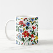 Bloom Boldly – Floral Inspirational Mug Koffiemok (Links)