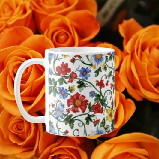 Bloom Boldly – Floral Inspirational Mug Koffiemok