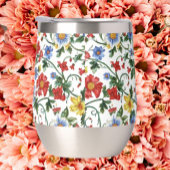 Bloom Boldly | Floral Stemless Wine Tumbler