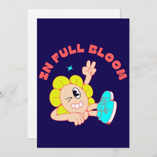 Bloom & Bounce Kaart (Voorkant / Achterkant)