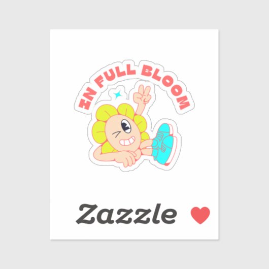 Bloom & Bounce Sticker (Vel)