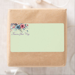 Bloom & Brand verzending Etiket