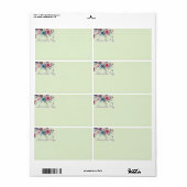 Bloom & Brand verzending Etiket (Full Sheet)